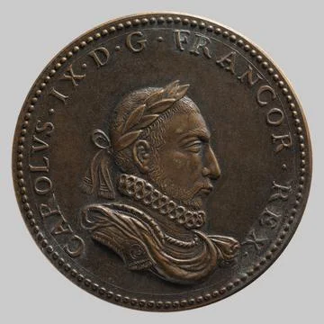 RECORD DATE NOT STATED  Currency of Paris (n. - d.), Charles IX (main titl... 스톡 사진