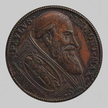 RECORD DATE NOT STATED  Currency of Paris (n. - d.), Paul III (main title)... Stock Photos