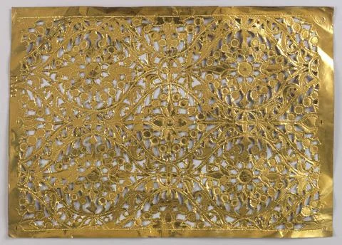 RECORD DATE NOT STATED Cut-out Decorative Foil (India); Designed by Lockwo... Stock Photos