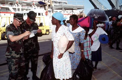 RECORD DATE NOT STATED CW03 J.D. Barrett, a DMPITS (Deployed Mass Populati... Stock Photos