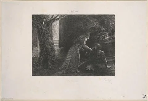 RECORD DATE NOT STATED DÃ but de la Valküre , Fictitious characters, Heroe. Stock Photos