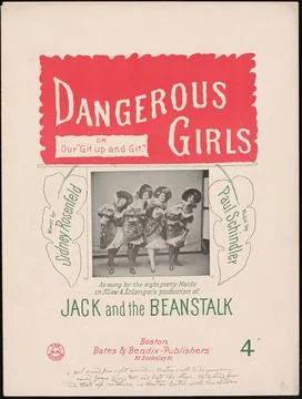 RECORD DATE NOT STATED Dangerous girls, or, Our git up and git ,. Graupner... Fotos de archivo