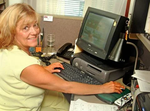 RECORD DATE NOT STATED Data Entry and Information Process Worker Copyright... 스톡 사진