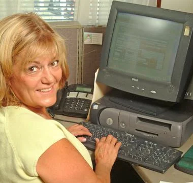 RECORD DATE NOT STATED Data Entry and Information Process Worker Copyright... Stock Photos