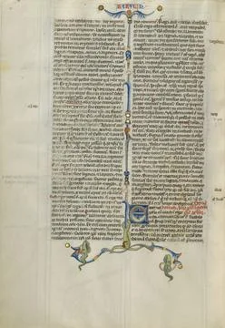 RECORD DATE NOT STATED Decorated Initial E. Unknown Copyright: xpiemagsx g... Foto stock