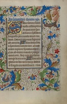 RECORD DATE NOT STATED Decorated Initial S. Unknown Copyright: xpiemagsx g... 스톡 사진