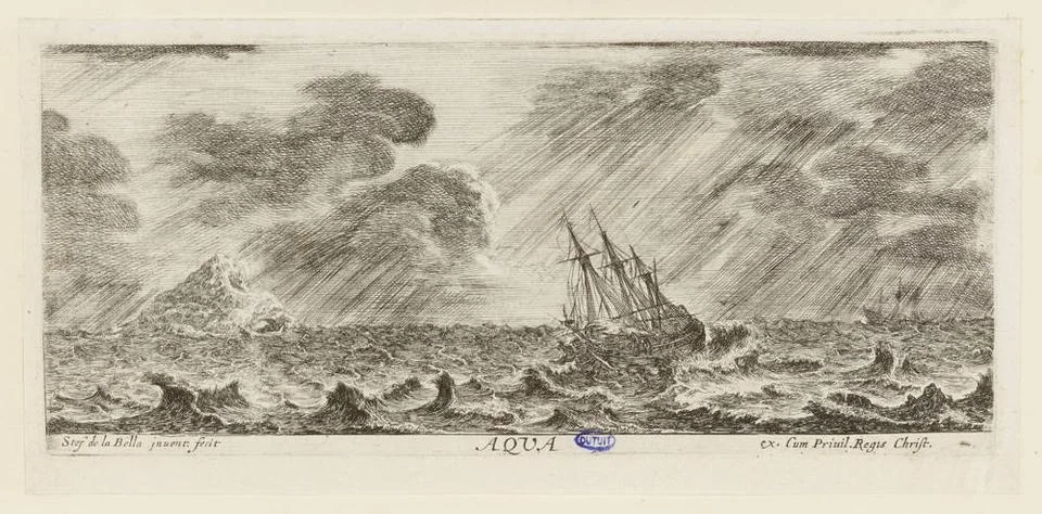 RECORD DATE NOT STATED  Della Bella, Stefano (dit Etienne de la Belle) (n.... 写真素材