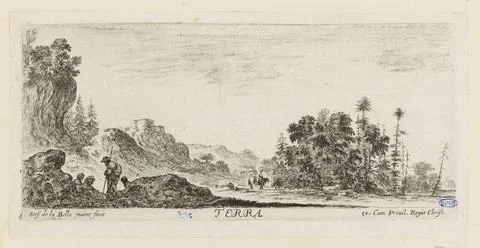 RECORD DATE NOT STATED  Della Bella, Stefano (dit Etienne de la Belle) (n.... Foto stock