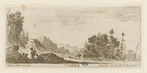 RECORD DATE NOT STATED  Della Bella, Stefano (dit Etienne de la Belle) (n.... Foto stock