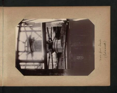 RECORD DATE NOT STATED  Description: View from inside (falsework) Location... Foto stock