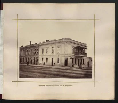 RECORD DATE NOT STATED  Description: Gresham Corner, Adelaide, South Austr... 写真素材