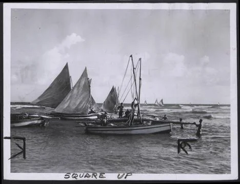 RECORD DATE NOT STATED  Description: Barbados. Barbados flying fish fishin... Stock Photos