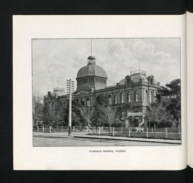 RECORD DATE NOT STATED  Description: Exhibition Building, Adelaide. Locati... Fotos de archivo