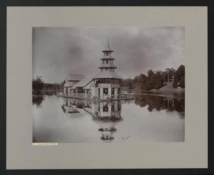 RECORD DATE NOT STATED  Description: Floating chinese pagoda. Location: Ku... Photos