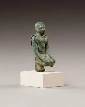 RECORD DATE NOT STATED  DevotÃ e Late Period Ptolemaic Period 664 30 B.C. .. 스톡 사진