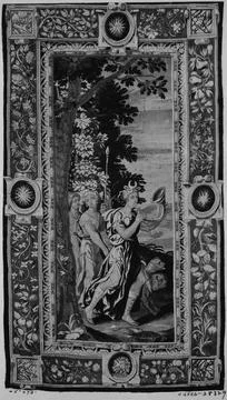 RECORD DATE NOT STATED  Diana hunting with her nymphs. unknown c. 1650-170... Stock Photos