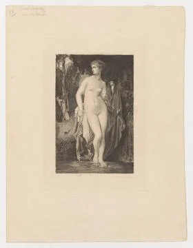 RECORD DATE NOT STATED  Diane; Jasi Ski, Feliks Stanis AW (1862-1901), Del... Stock Photos