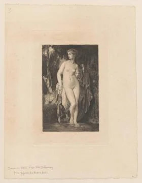 RECORD DATE NOT STATED  Diane; Jasi Ski, Feliks Stanis AW (1862-1901), Del... Stockfoto's