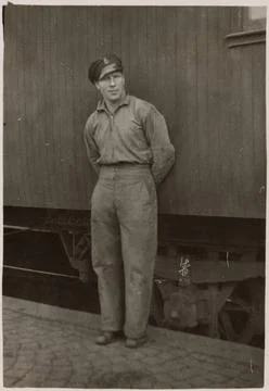 RECORD DATE NOT STATED Difficult to interpret text , Kalmar Central, in fr... Stock Photos