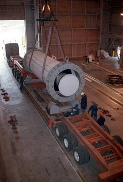 RECORD DATE NOT STATED This is documentation of the first Taurus Rocket la... Stock Photos