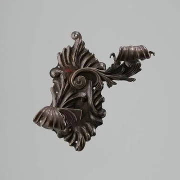 RECORD DATE NOT STATED  Door handle with a sign; approx. 18th century (170... Photos