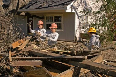 RECORD DATE NOT STATED DR-1607 Hurricane Rita.. Photographs Relating to Di... Stock Photos