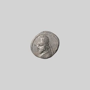 RECORD DATE NOT STATED Drachm ca. 100-50 B.C. Parthian Numismatists the sc... Foto stock