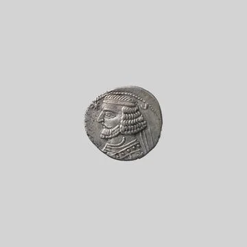 RECORD DATE NOT STATED Drachm ca. 57 38 B.C. Parthian Numismatists the sch... Stock Photos