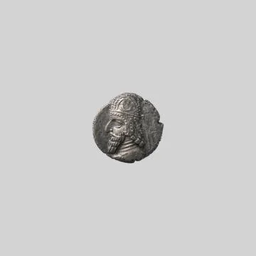 RECORD DATE NOT STATED Drachm ca. 1st century B.C. Parthian Numismatists t... Foto stock