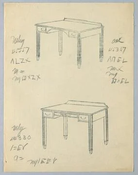RECORD DATE NOT STATED Drawing, Tracings of Designs for Rectangular Writin... 库存照片
