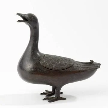 RECORD DATE NOT STATED  Duck. Bronze. Japan. Paris, Cernuschi museum. Anim... Photos