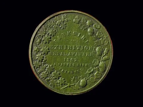 RECORD DATE NOT STATED  Early Plastic Sample, 1862-1900. Maker Unknown. Gr... Stock Photos