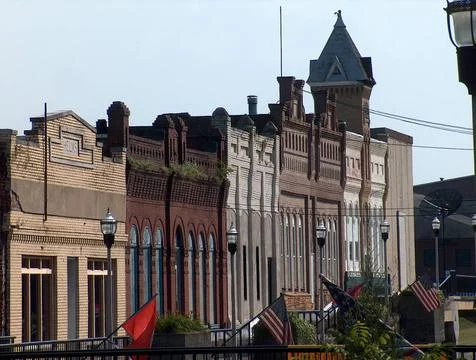 RECORD DATE NOT STATED East Tennessee Crossing - Downtown Morristown. The ... Foto stock