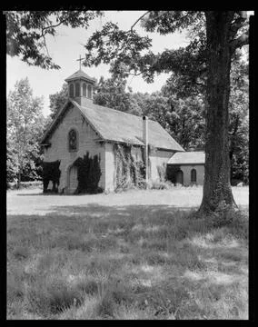 RECORD DATE NOT STATED Eastern Shore Chapel, East Lynnhaven Parish, Virgin... Stock Photos