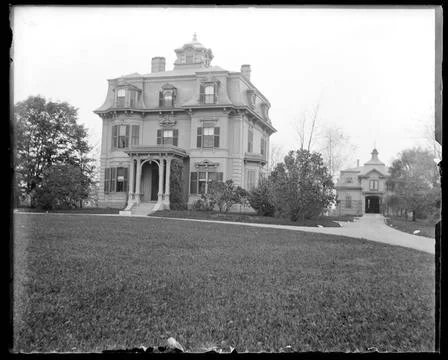 RECORD DATE NOT STATED Ebed Ripley s House , Buildings. Hingham Public Lib... Stock Photos