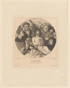 RECORD DATE NOT STATED  Ecce Homo; Jasi Ski, Feliks Stanis 1905); 1904 (pr... Stock Photos
