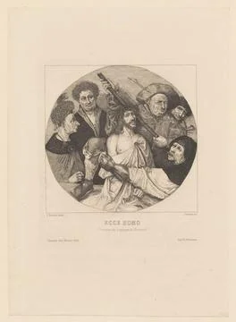 RECORD DATE NOT STATED  Ecce Homo; Jasi Ski, Feliks Stanis Aw (1862-1901),... Stockfoto's
