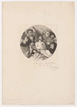 RECORD DATE NOT STATED  Ecce Homo; Jasi Ski, Feliks Stanis Aw (1862-1901),... Stock Photos