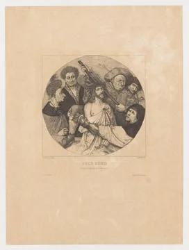 RECORD DATE NOT STATED  Ecce Homo; Jasi Ski, Feliks Stanis 1905); 1904 (pr... Stock Photos