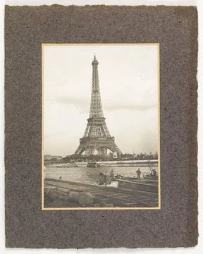 RECORD DATE NOT STATED  Eiffel Tower. Paris (7th arr.). Photograph by Adol... 스톡 사진