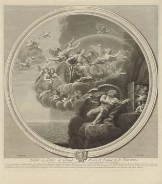 RECORD DATE NOT STATED  Element Luch, Etienne Baudet, after Francesco Alba... 写真素材