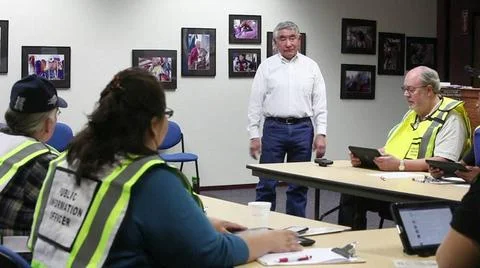 RECORD DATE NOT STATED Emergency Planning and Security - Carson City, Nev.... Stock Photos