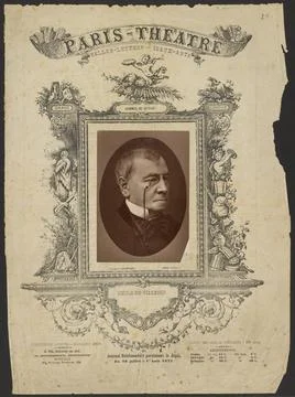 RECORD DATE NOT STATED  Emile De Girardin Paris theatre cover. J. M. Lopez... 写真素材