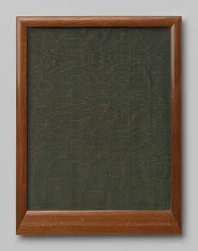 RECORD DATE NOT STATED  Empty list, 1880 - 1900 frame wood (plant material... Stock Photos