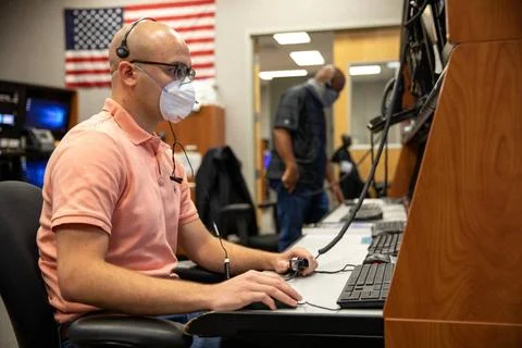RECORD DATE NOT STATED  Engineers with Exploration Ground Systems at NASA.. Stock Photos