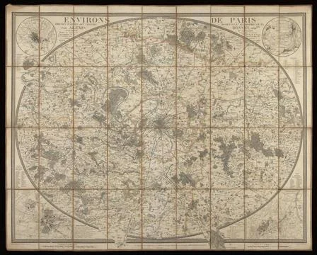 RECORD DATE NOT STATED  Environs de Paris / dressÃ s d apres les chasses, .. 写真素材