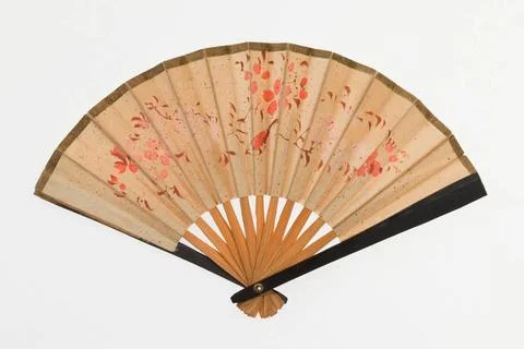 RECORD DATE NOT STATED  EVENTAIL. Japanese pattern. Stencil on paper, bamb... 스톡 사진