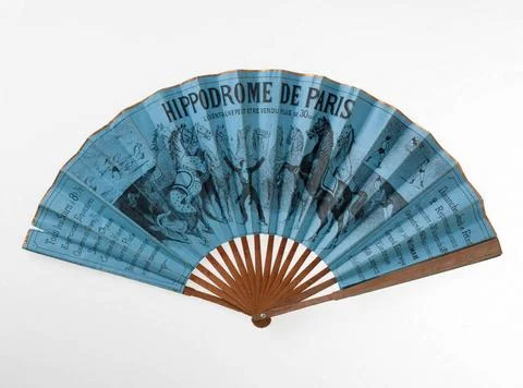 RECORD DATE NOT STATED  EVENTAIL. Paris Hippodrome , program and presentat... Stock Photos