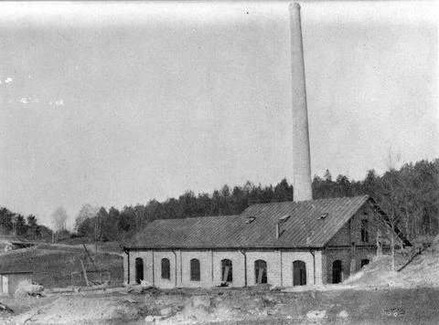 RECORD DATE NOT STATED First power station. From SRJ Memorial Scripture 18... Stock Photos