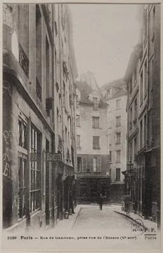 RECORD DATE NOT STATED  Fleury Fernand &amp; Cie, 2592 Paris - Rue de Lanneau,... Foto stock